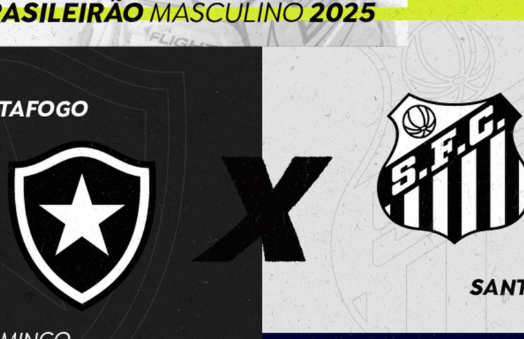 Rádio Nacional acompanha Botafogo x Santos ao vivo neste domingo
