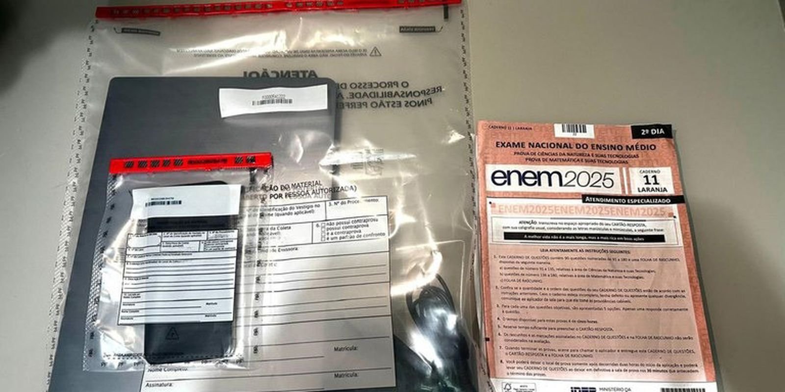 Enem 2025: PF cumpre mandado no Ceará por suposta fraude no exame