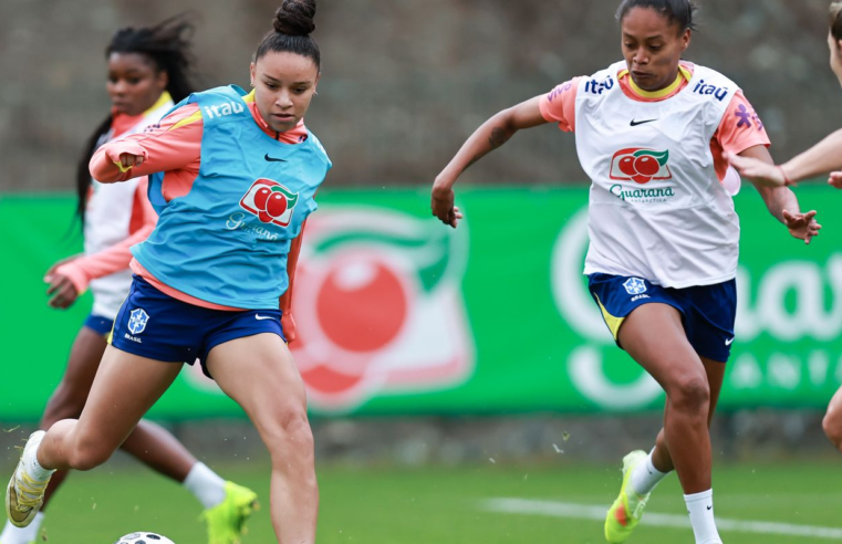 Seleção feminina inicia preparação para amistosos na Europa