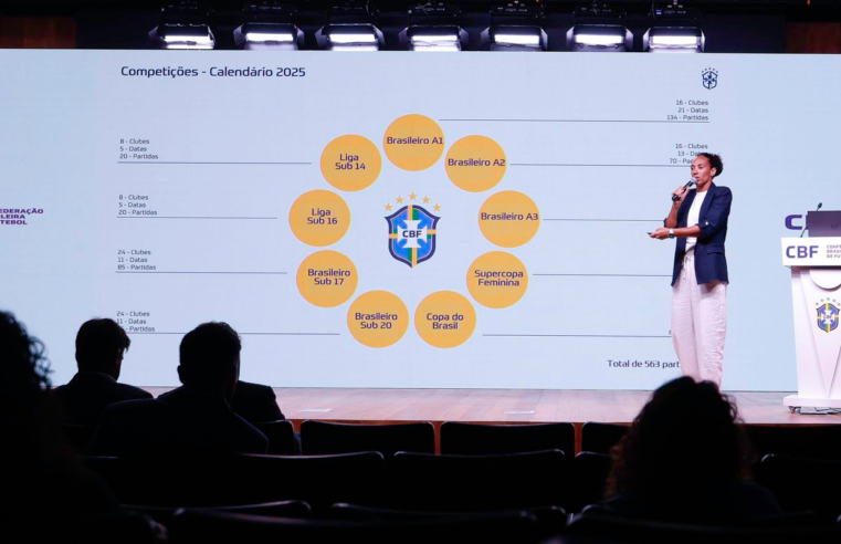 CBF anuncia Calendário do Futebol Feminino para o ano de 2026