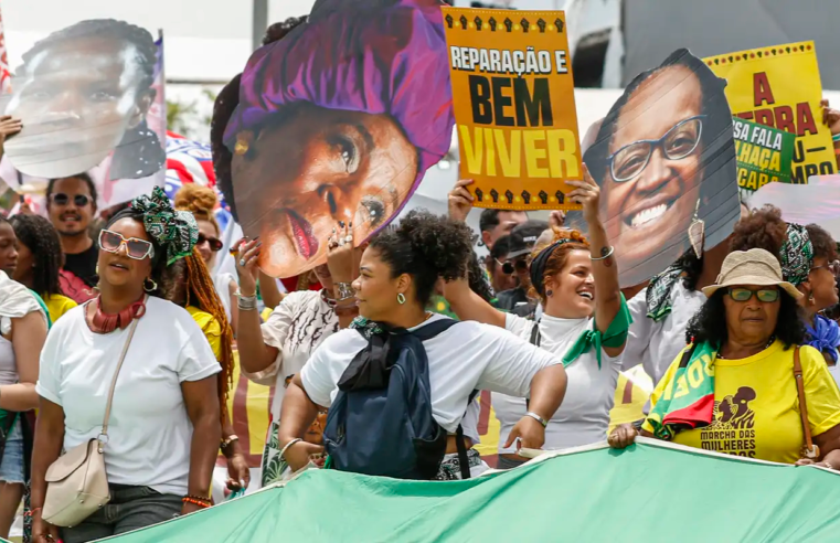 Marcha em Brasília une mulheres de todo país na luta contra o racismo