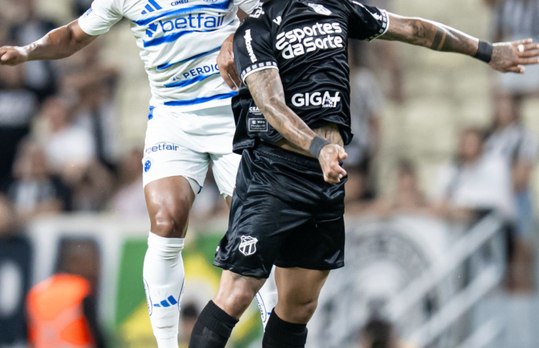 Cruzeiro empata com Ceará e sai da briga pelo título do Brasileirão