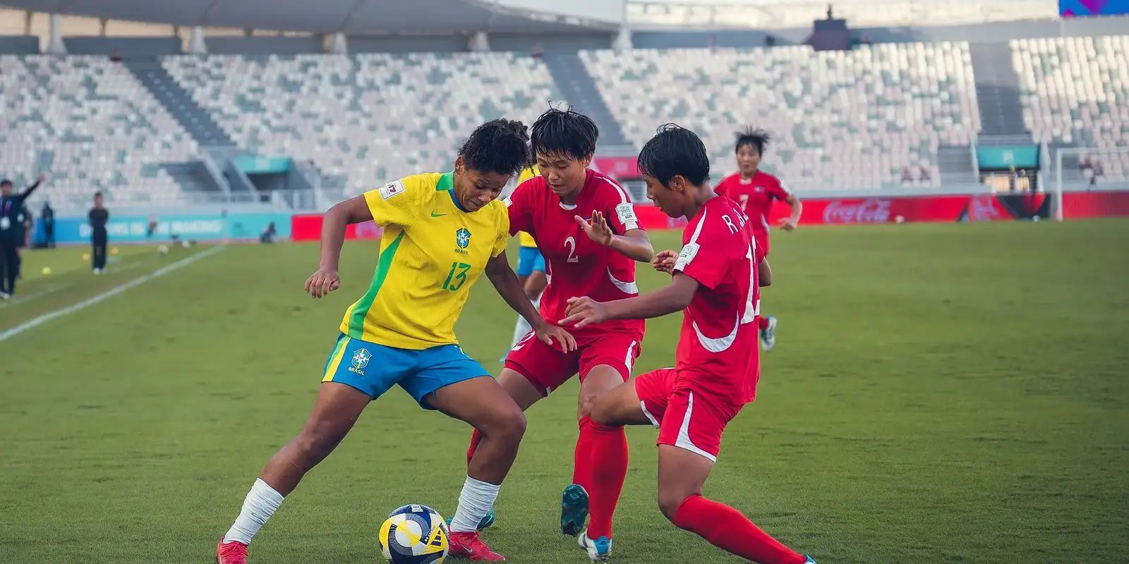 Mundial Sub-17 Feminino: Brasil luta, mas perde para Coreia do Norte