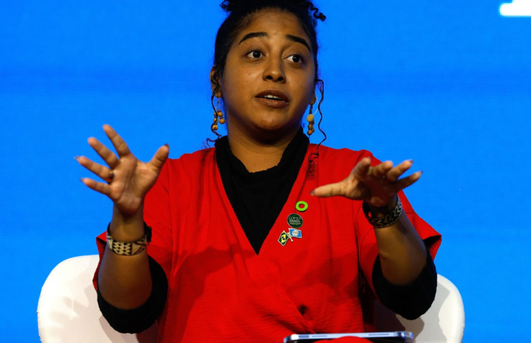 Liderança jovem da COP quer justiça climática no centro da conferência