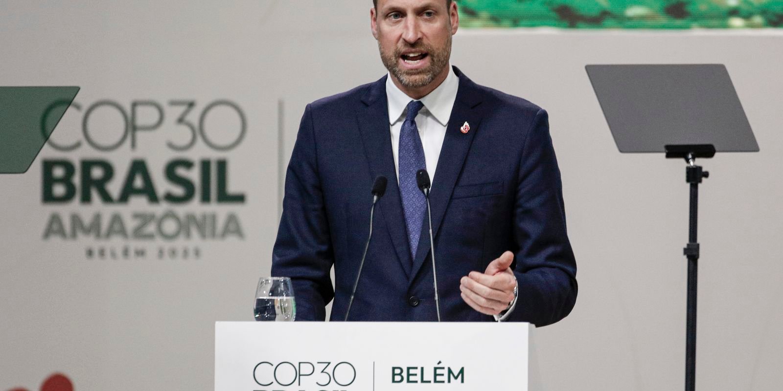 Príncipe William elogia iniciativa do Brasil para florestas tropicais