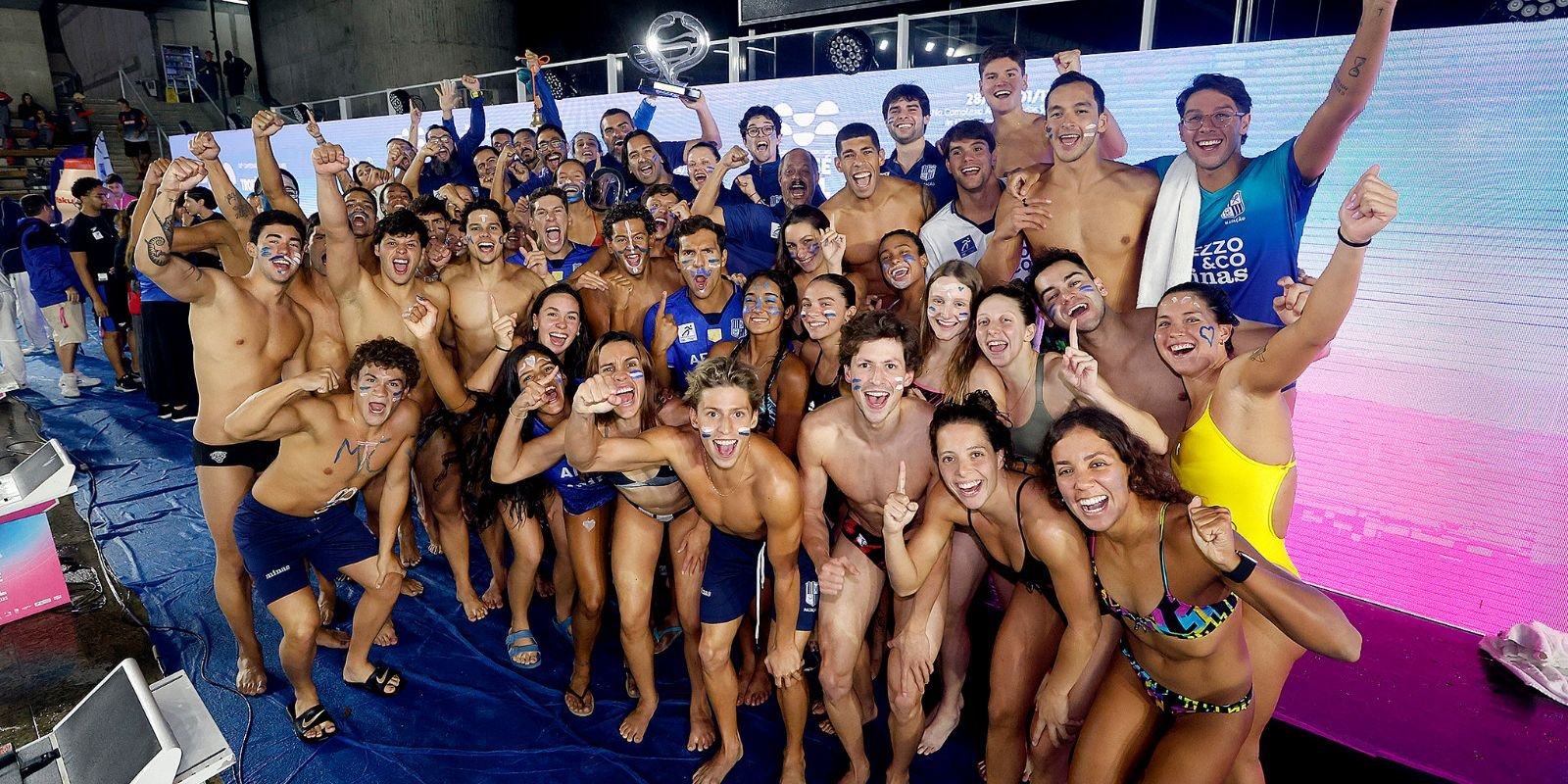 Minas é campeão do Troféu José Finkel de natação