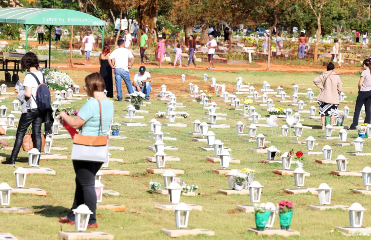 Fim de semana do Dia de Finados deve levar 600 mil a cemitérios do DF