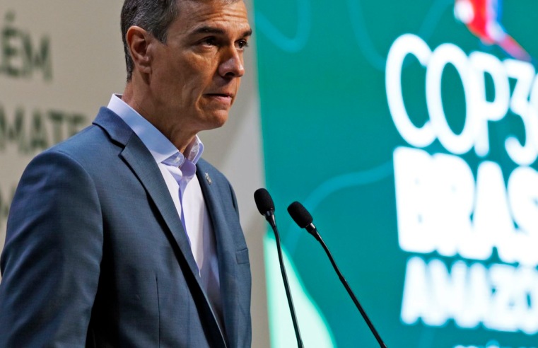 Presidente espanhol diz que liderança do Brasil na COP30 é inspiradora