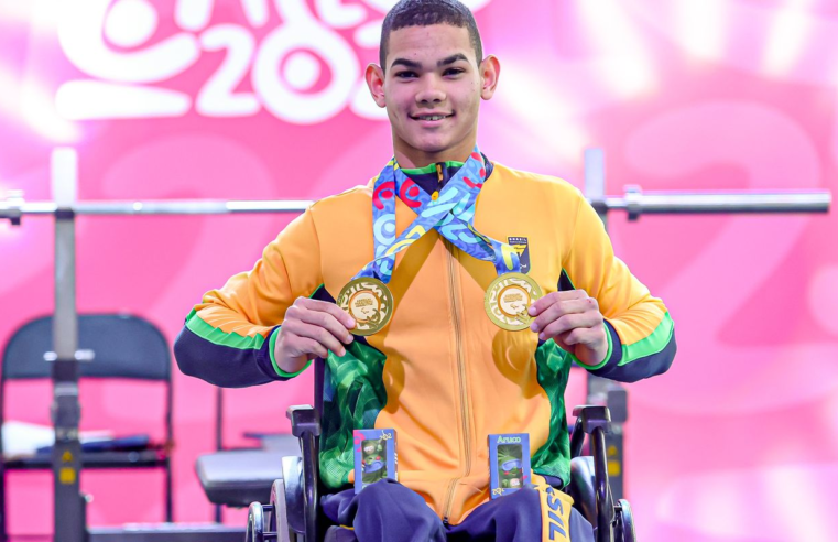 Parapan de jovens: Brasil conquista 12 medalhas em dia de recorde