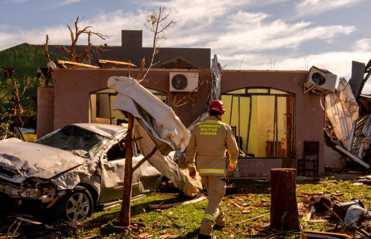 Tornados simultâneos no Sul surpreenderam meteorologistas