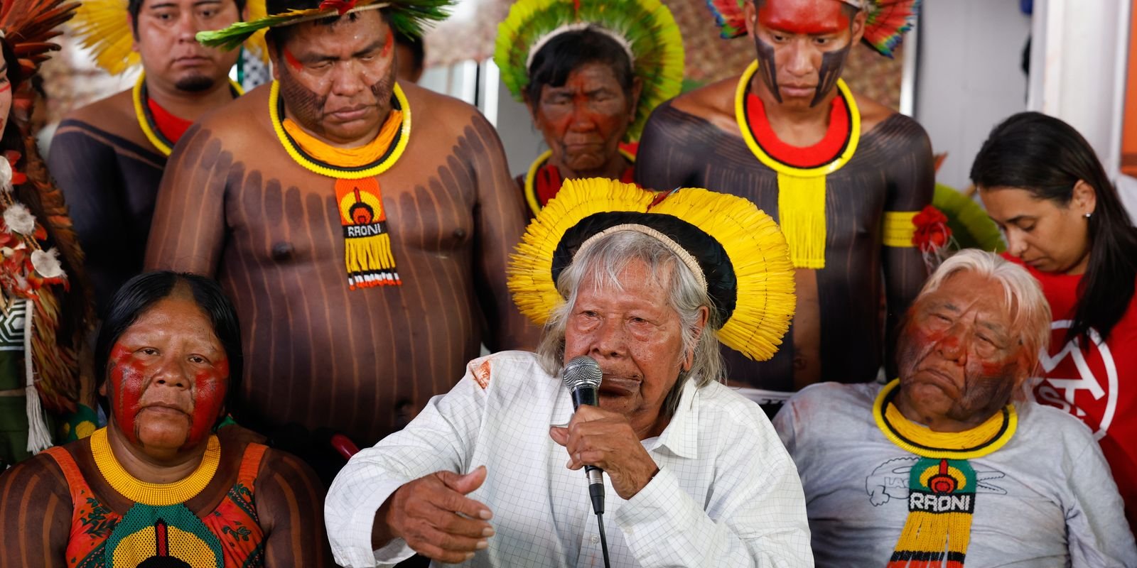 Cacique Raoni critica exploração de petróleo na Amazônia durante COP30