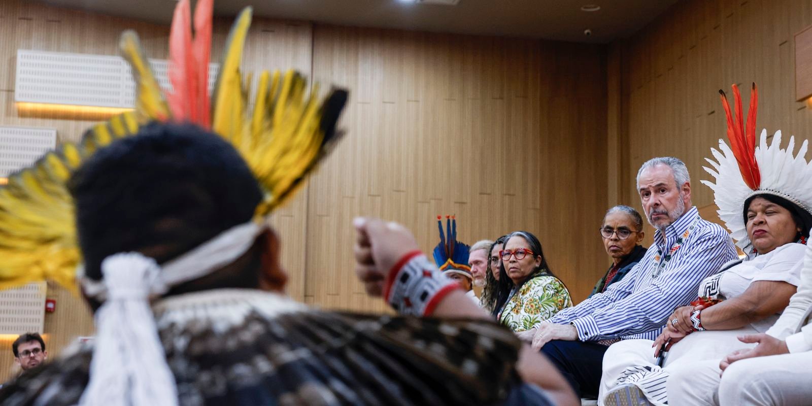 Após protesto, indígenas Munduruku são recebidos por presidente da COP