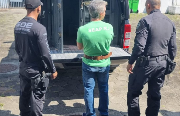 Rogério Andrade deixará penitenciária federal  em MS e volta ao Rio