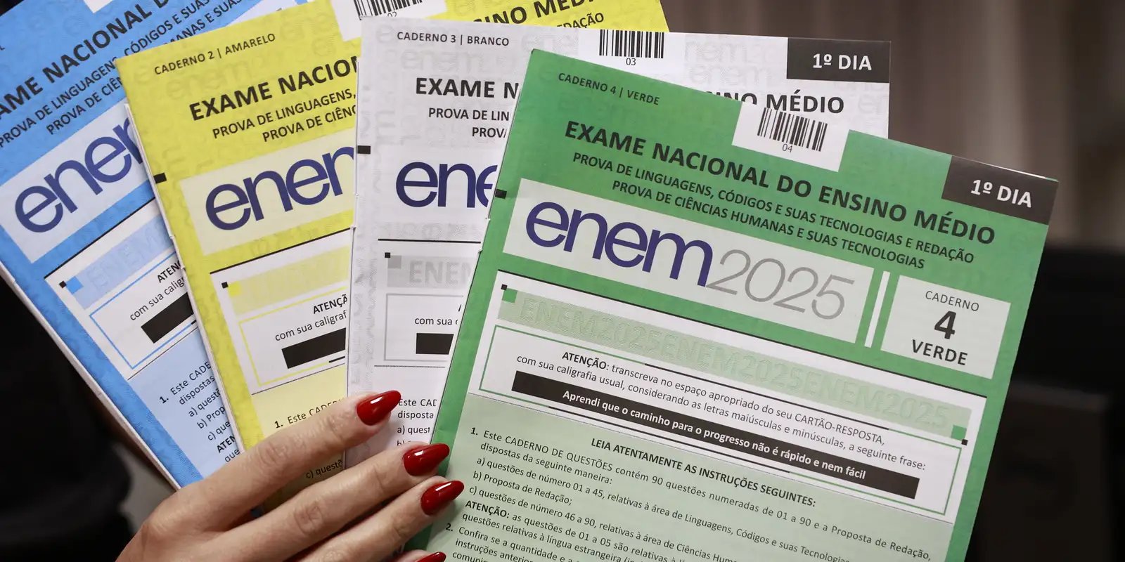 Enem 2025: divulgados gabaritos e cadernos de provas do 2º dia