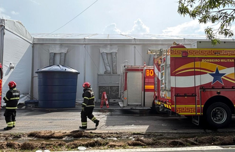 Zona Azul da COP30 segue fechada; 13 foram atendidos após incêndio