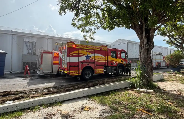 Zona Azul da COP30 é reaberta após incêndio