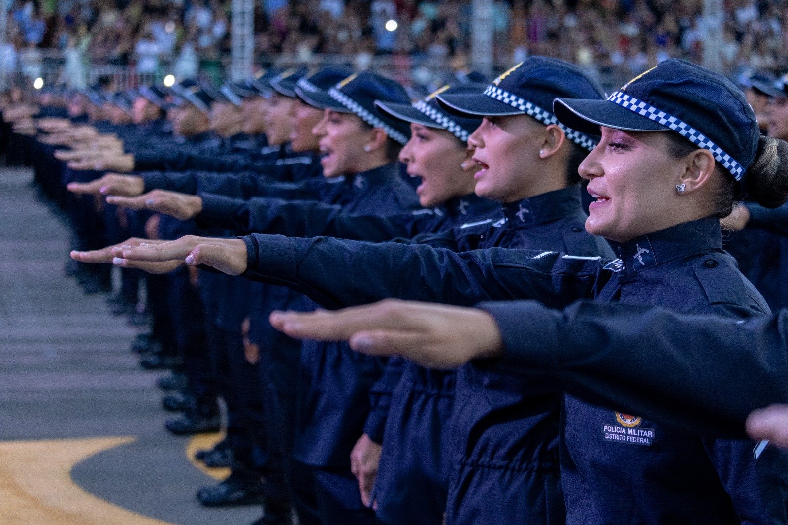 PMDF recebe 1.200 novos alunos no XII Curso de Formação de Praças