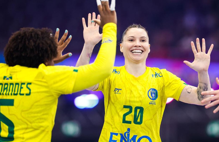 Handebol: Brasil abre segunda fase do Mundial com vitória sobre Coreia