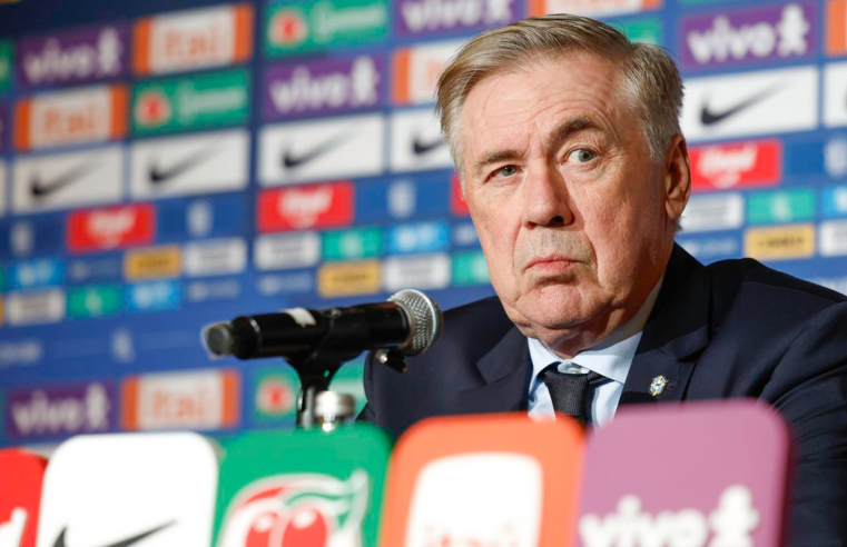 Copa: Ancelotti diz que Brasil pode vencer todos os jogos da 1ª fase