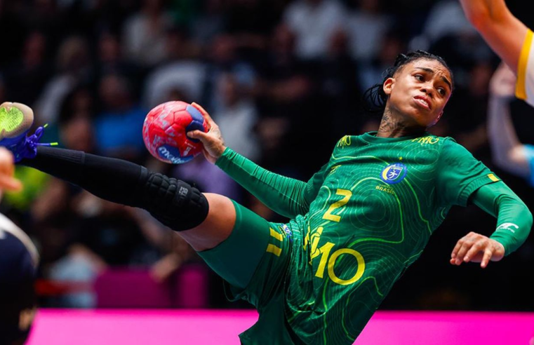 Handebol: Brasil fecha 1ª fase do Mundial com 100% de aproveitamento