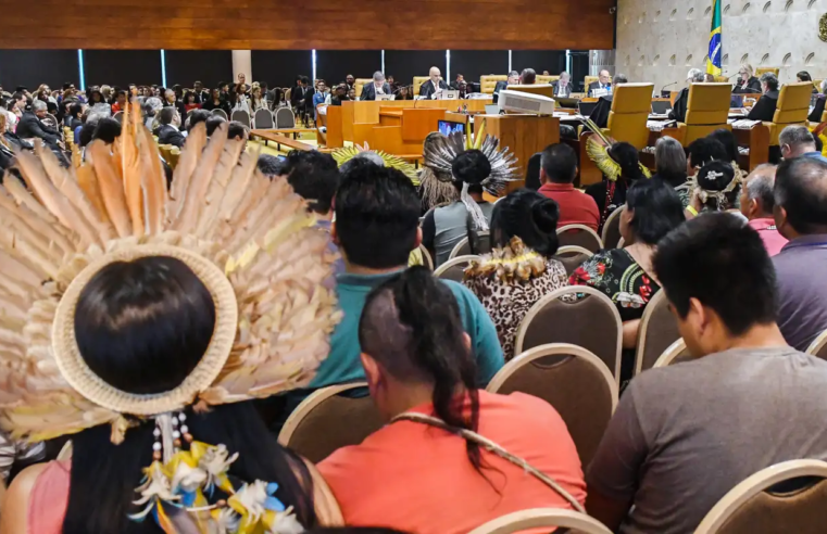 STF abre sessão de julgamento do marco temporal de terras indígenas