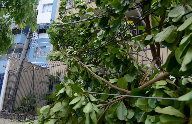 Rio registra fortes ventos devido à passagem de frente fria