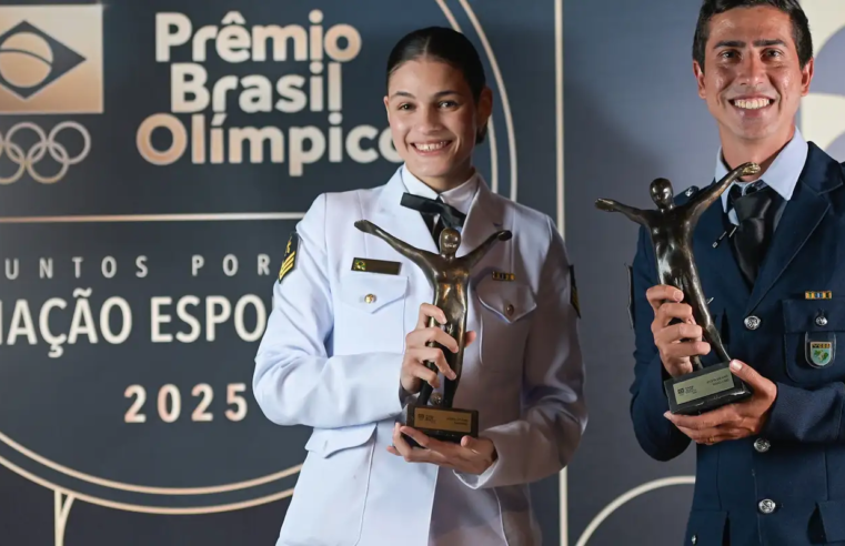 Caio Bonfim e Maria Clara Pacheco vencem Prêmio Brasil Olímpico