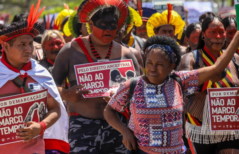 Mendes pede retomada virtual do julgamento do marco temporal