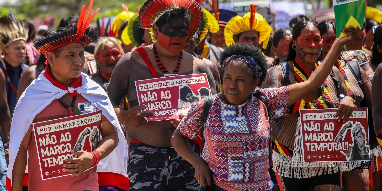 Mendes pede retomada virtual do julgamento do marco temporal
