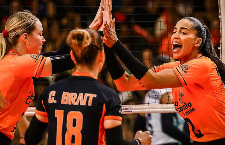 Osasco garante lugar no pódio do Mundial de Clubes feminino de vôlei