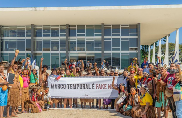 Indígenas promovem mobilização em todo o país contra marco temporal