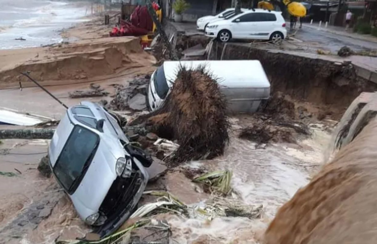 Duas pessoas morrem em Ilhabela devido às chuvas fortes