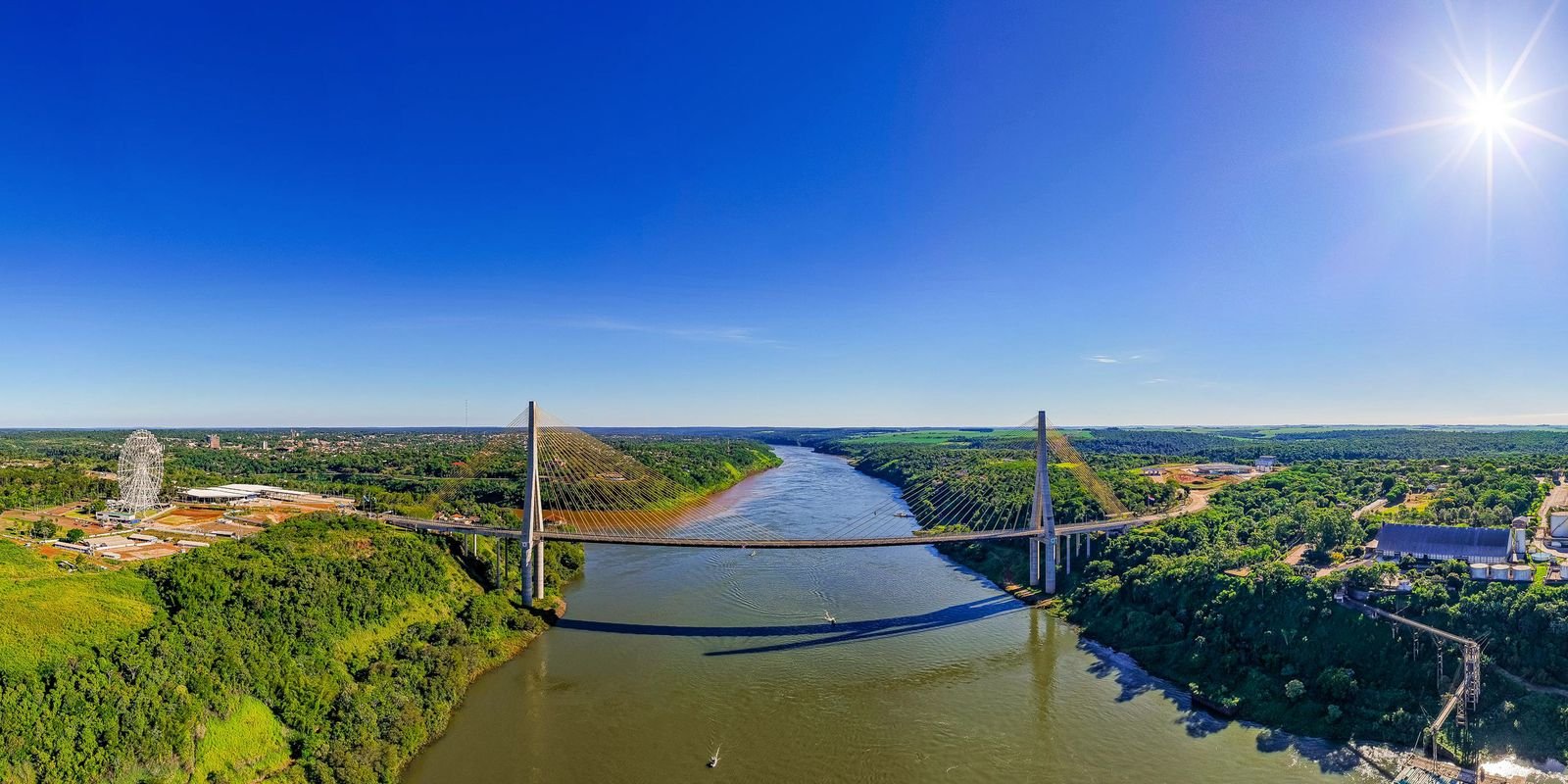 Inaugurada segunda ponte de ligação entre Brasil e Paraguai 