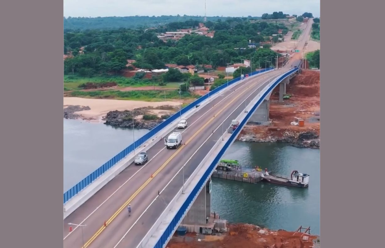 Ponte entre Tocantins e Maranhão que desabou há um ano é reinaugurada
