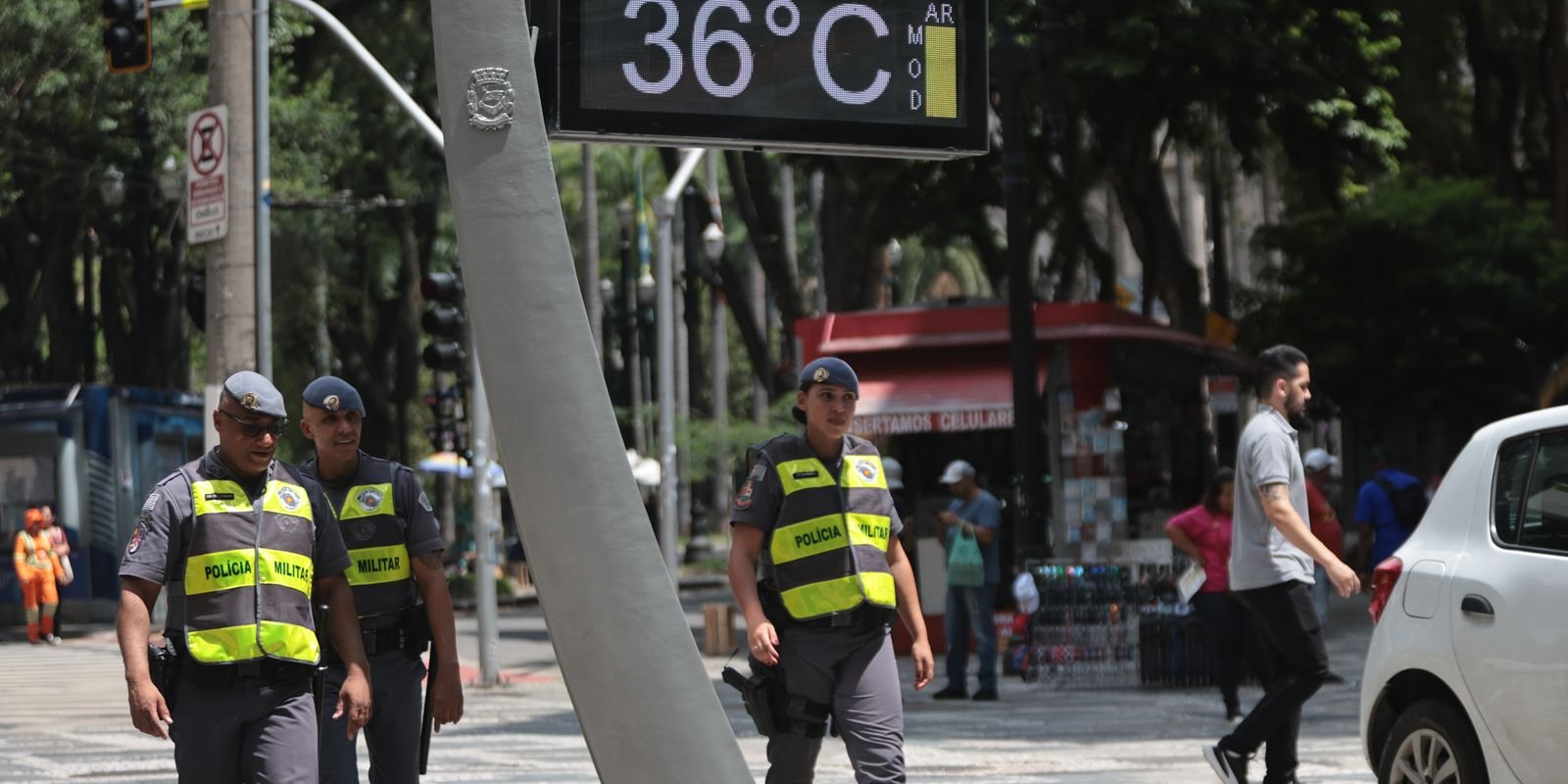 São Paulo tem nova máxima histórica para dezembro, com 36,2°C