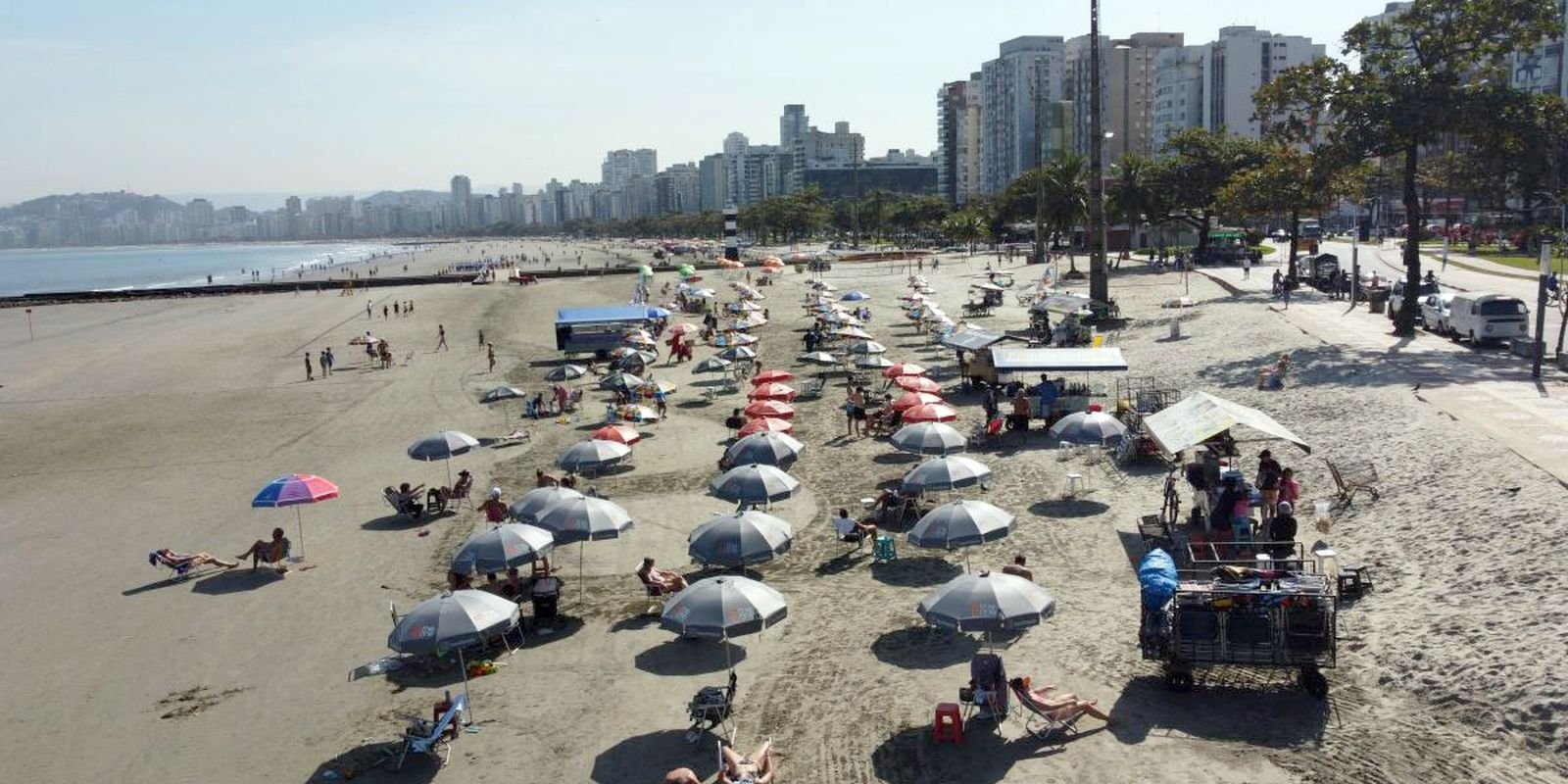 SP: praias perto da capital têm piores condições de balneabilidade