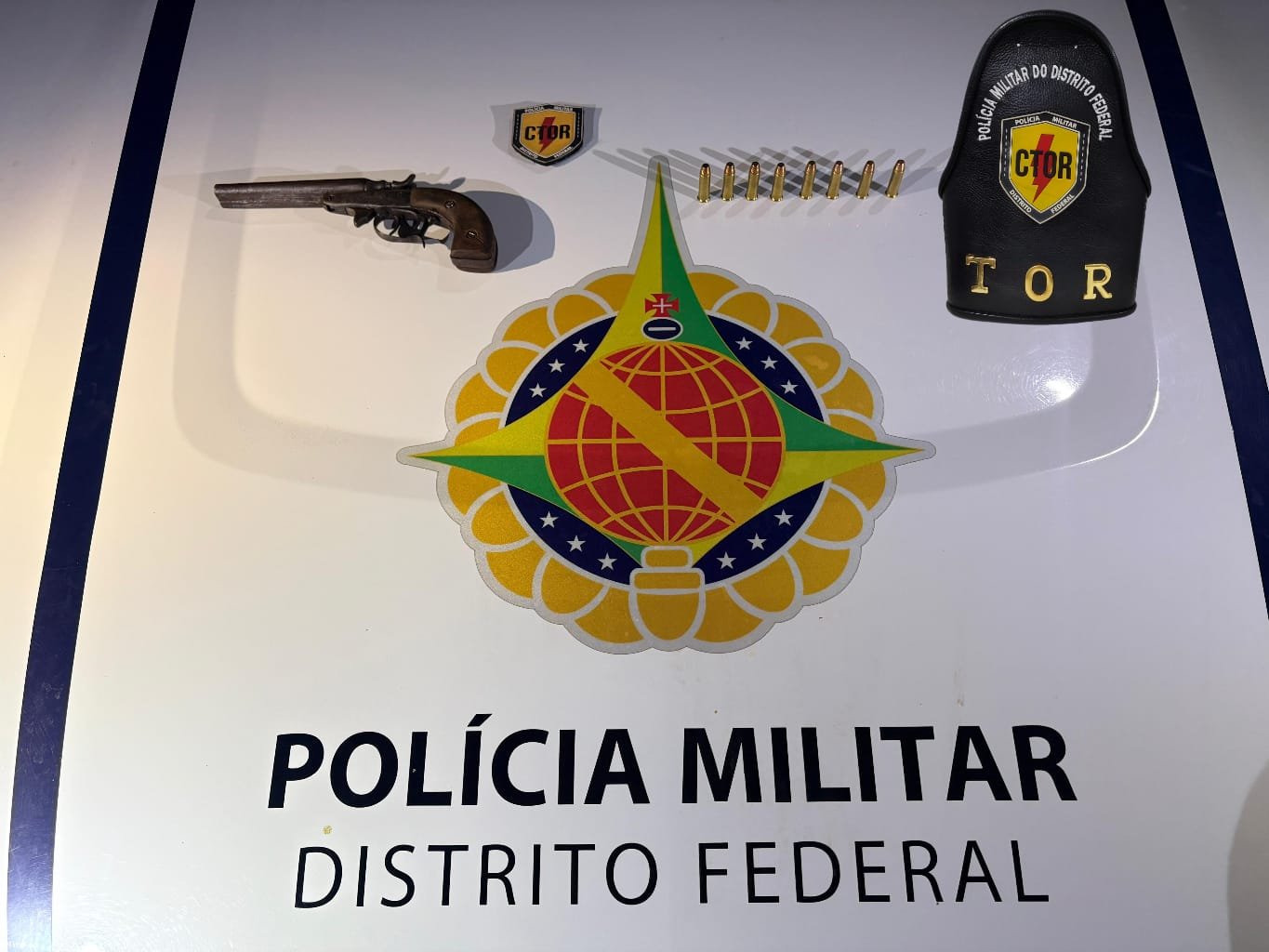 TOR apreende arma de fogo em Planaltina