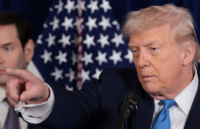 Trump indica diálogo com vice e descarta líder da oposição venezuelana