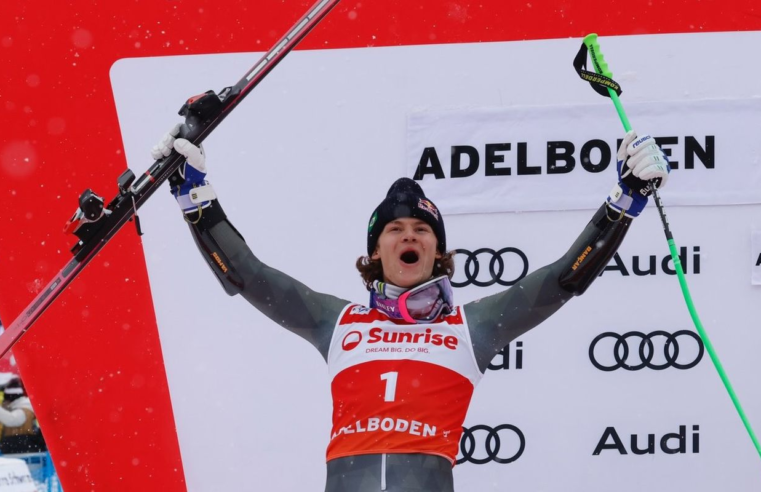 Lucas Pinheiro garante outra prata na Copa do Mundo de esqui alpino