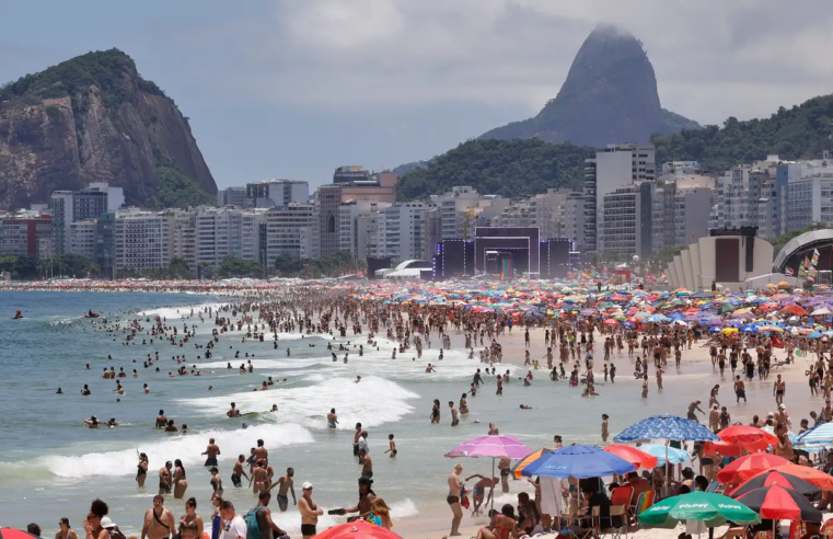 Estado do Rio registra temperaturas acima da média histórica