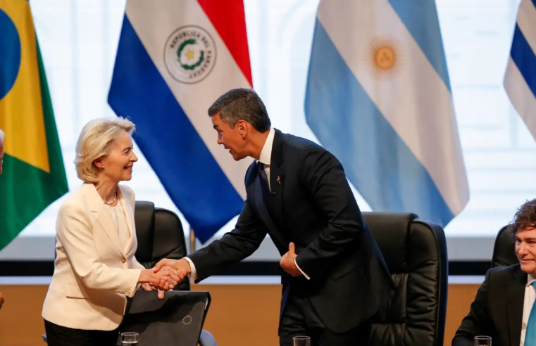 Líderes do Mercosul e da UE assinam acordo e defendem multilateralismo