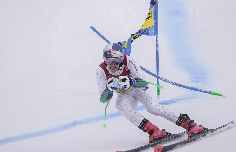 Lucas Pinheiro é prata em Copa do Mundo de Esqui Alpino, na Suíça
