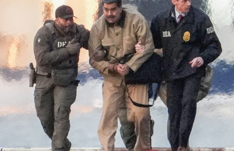 Após sequestro, Maduro e esposa são levados para Corte em Nova York