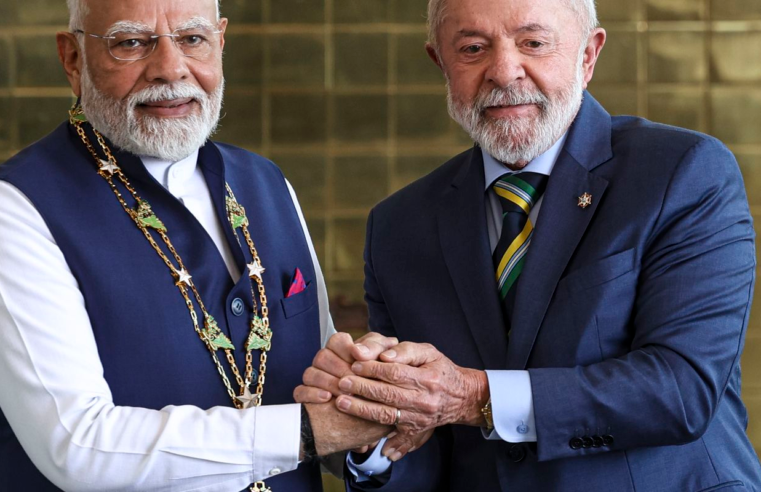 Lula e primeiro-ministro da Índia debatem ampliação de parcerias