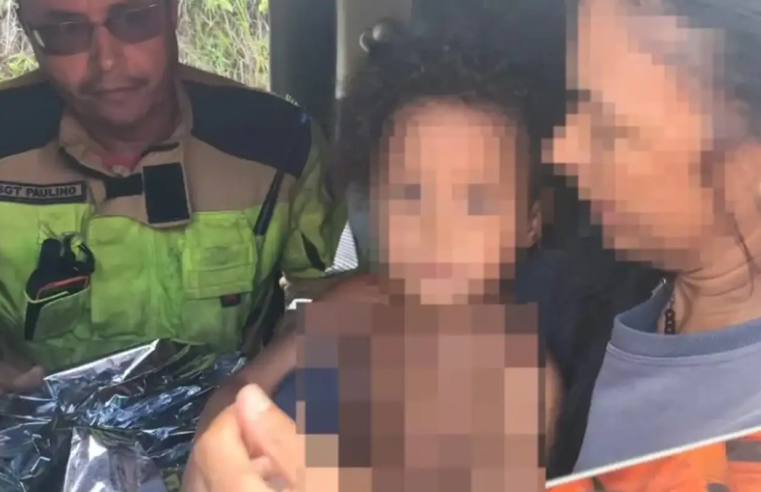  Menina de 4 anos que desapareceu em região de mata é encontrada em MG