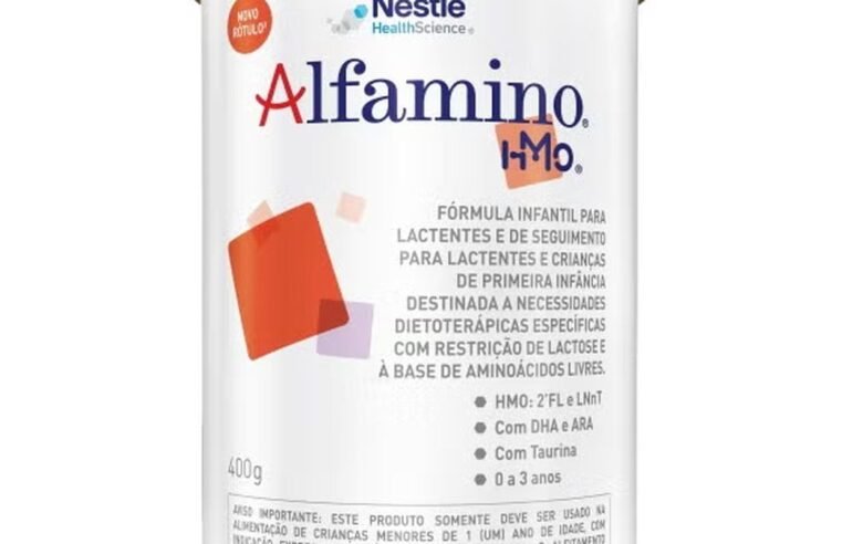 Anvisa suspende venda de fórmula infantil Alfamino, da Nestlé