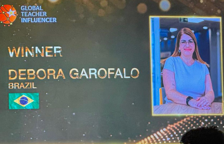 Brasileira Débora Garofalo é eleita professora mais influente do mundo