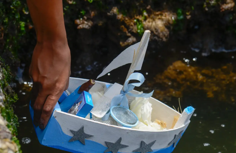 Estátua em homenagem a Iemanjá é depredada em Teresina