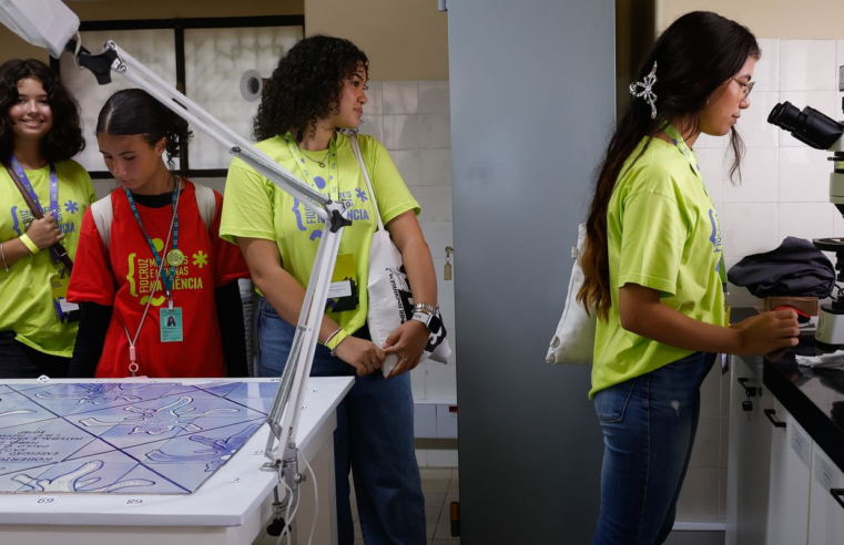 Imersão na Fiocruz inspira meninas a seguir carreira científica