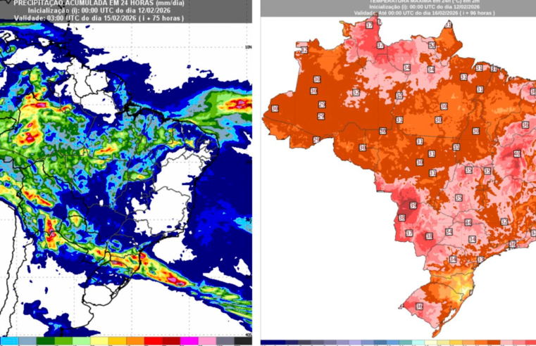 Carnaval terá chuva e calor em boa parte do país